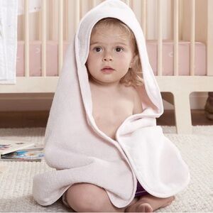 Parachute Baby Organic Hooded Baby Towel in Blush
